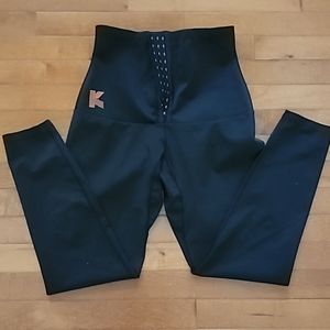 Waist trainer sauna leggings